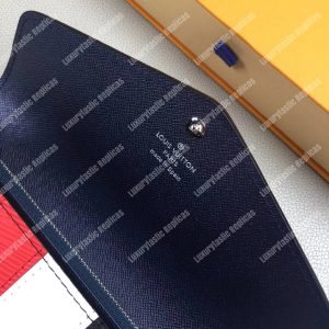 LV Sarah Wallet Epi Leather Noir - Image 3