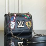 LV Twist MM Epi Leather Travel and Trunk-Making Heritage Noir