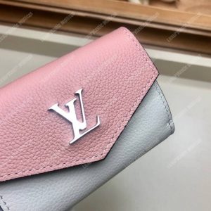 LV Lockmini Wallet Rose Ballet Blanc Maito Noir - Image 6