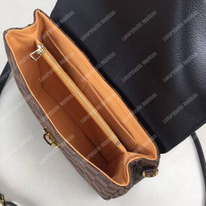 LV Clapton PM Damier Ebene Noir - Image 3