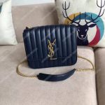 Saint Laurent Vicky Large Navy