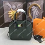LV Milla PM Veau Nuage Green
