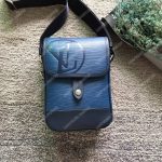 LV Messenger Bag Epi Leather Blue 2017
