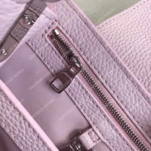 LV Capucines BB Taurillon Leather Rose Ballerine - Image 9