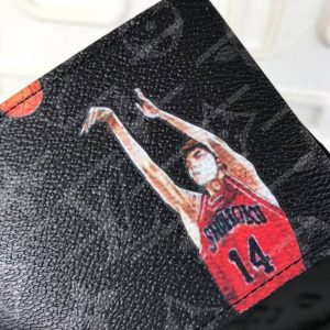 LV Multiple Wallet Monogram Eclipse Special Edition SlamDunk - Image 3