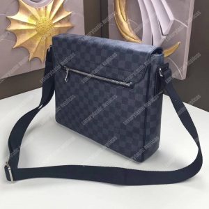 LV District MM Messenger Bag Damier Graphite Canvas - Image 3