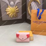 LV Victorine Wallet Epi Leather Pink