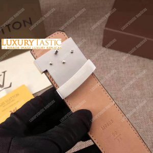 LV Initiales 40MM Belt Takashi Murakami Edition Black - Image 5