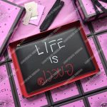 Gucci GucciGhost Leather Pouch Bag Black