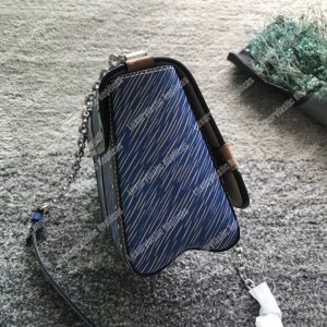 LV Twist MM Epi Leather Denim - Image 7