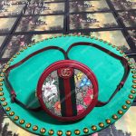 Gucci Ophidia GG Flora Mini Backpack Red