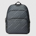 Gucci GG Supreme Backpack Black Canvas