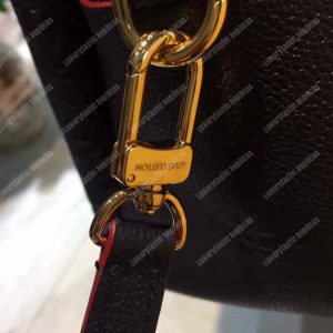 LV Ponthieu PM Monogram Empreinte Leather Marine Rouge - Image 7