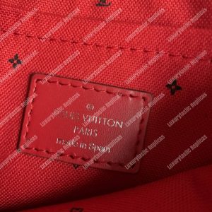 LV Escale Neverfull MM Rouge - Image 5