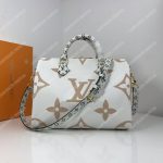 LV Speedy Bandouliere 30 Monogram Geant Creme