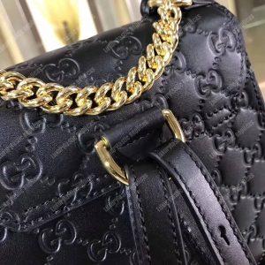 Gucci Padlock GG Signature Backpack Black - Image 8