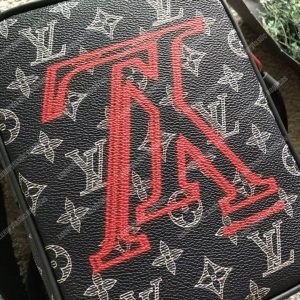 LV Danube PM Monogram Upside Down Canvas - Image 8