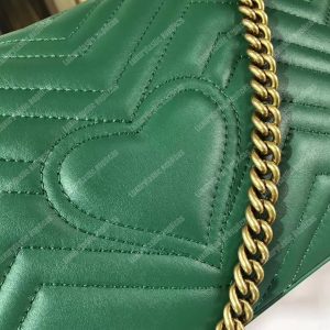 Gucci GG Marmont Medium Matelasse Shoulder Bag Butterfly - Image 9