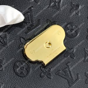 LV Georges MM Monogram Empreinte Leather Black - Image 8