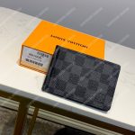 LV Pince Wallet Damier Graphite Canvas Gray