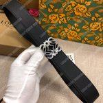 Loewe Anagram Belt 3.2Cm Black