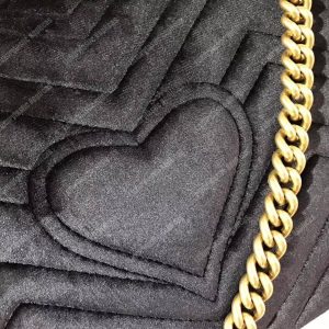 Gucci GG Marmont Medium Velvet Bag Dragon - Image 9