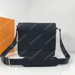 LV Roman PM Taiga Leather Bleu Marine