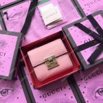 Gucci Padlock Wallet Pink
