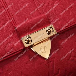LV Saint Sulpice PM Monogram Empreinte Leather Cerise - Image 3