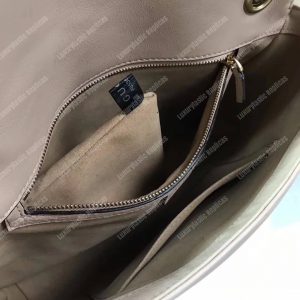 Gucci GG Marmont Medium Matelasse Shoulder Bag Dusty Pink - Image 7