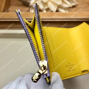 LV Summer 2019 Zoé Wallet Monogram Canvas Pink / Lila - Image 7