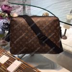 LV Torres Shoulder Bag Monogram Macassar