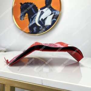 LV Escale Victorine Wallet Rouge - Image 5