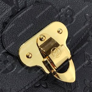 LV Georges MM Monogram Empreinte Leather Black - Image 6