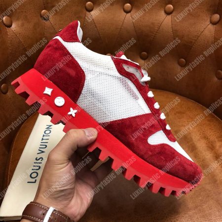 LV Runner Sneaker Red - Image 8