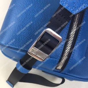 LV Outdoor Messenger PM Taiga Leather Cobalt - Image 6