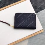 LV Zippy Coin Purse Monogram Empreinte Leather Marine Rouge