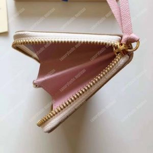 LV Zippy Wallet Damier Azur - Image 6