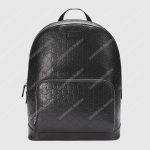 Gucci Signature Leather Backpack Black