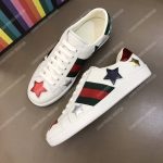 Gucci Ace Embroidered Star Sneaker White