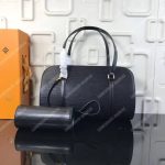 LV Soufflot Bag Black Epi Leather Noir