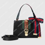 Gucci Sylvie Small Shoulder Bag Black