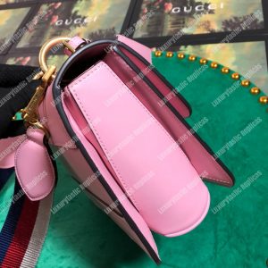 Gucci Queen Margaret Leather Bag Pink - Image 9