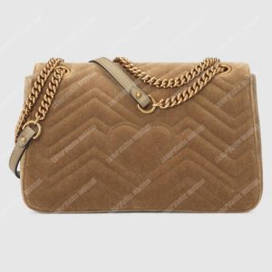 Gucci GG Marmont Velvet Medium Shoulder Bag - Image 4