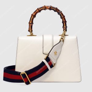Gucci Dionysus Medium Top Handle Bag White - Image 4