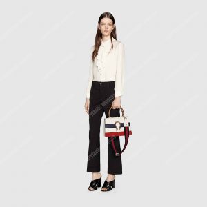 Gucci Dionysus Medium Top Handle Bag White - Image 3