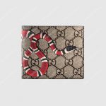 Gucci Kingsnake GG Supreme Wallet