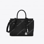 Saint Laurent Sac De Jour Baby Grained Leather Black