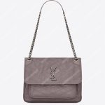 Saint Laurent Niki Medium Fog Vintage