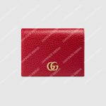 Gucci GG Leather Card Case Red